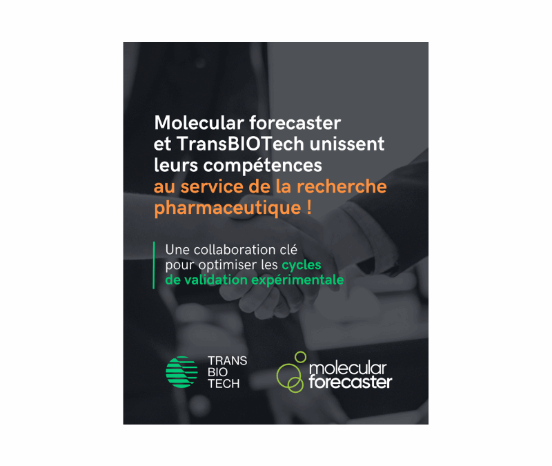Molecular Forecaster and TransBIOtech Partner to Accelerate the Discovery of New Small Molecule Therapeutics 